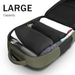 MATEIN Carry on Travel Laptop Backpack, Large Flight Approved Personal Item Travel Backpack with USB Charge Port & Shoe Compartment, Water Resistant Weekender Overnight Bag Fit 17 Inch Laptop, Green