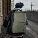 MATEIN Carry on Travel Laptop Backpack, Large Flight Approved Personal Item Travel Backpack with USB Charge Port & Shoe Compartment, Water Resistant Weekender Overnight Bag Fit 17 Inch Laptop, Green