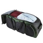 Travelers Club Xpedition 30 Inch Multi-Pocket Upright Rolling Duffel Bag, Forest Green, 30" Suitcase