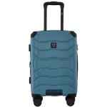 Wrangler ATG Trailway Expandable Hardside Luggage, Storm Blue, 22" Carry-On