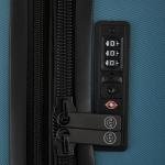 Wrangler ATG Trailway Expandable Hardside Luggage, Storm Blue, 22" Carry-On