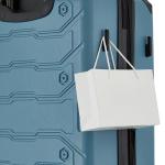 Wrangler ATG Trailway Expandable Hardside Luggage, Storm Blue, 22" Carry-On