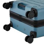 Wrangler ATG Trailway Expandable Hardside Luggage, Storm Blue, 22" Carry-On