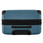 Wrangler ATG Trailway Expandable Hardside Luggage, Storm Blue, 22" Carry-On