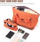 Cosbarn Carry On Luggage Sets 3 Piece, 20 Inch Luggage 22x14x9 Airline Approved with Wheels and TSA Lock, ABS Lightweight Hardshell Travel Suitcase Set with Duffel Bag Travel Bag for Men Women