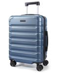 LIGHT FLIGHT Carry On Luggage 22x14x9 Airline Approved, Expandable Carry On Suitcases with Wheels, Lightweight Luggage, Durable Hard Shell 20 Inch Rolling Suit Case for Men Women Travel,Royal Blue