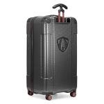 Traveler's Choice Maxporter II Polycarbonate Hardside Trunk with Spinner Wheels, Gray, 31-Inch Large Trunk