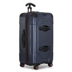 Traveler's Choice Maxporter II Polycarbonate Hardside Trunk with Spinner Wheels, Navy, 28-Inch Medium Trunk