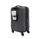 Wrangler Astral Hardside Luggage, Dark Shadow, 22-Inch Carry-On