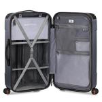 Traveler's Choice Maxporter II Polycarbonate Hardside Trunk with Spinner Wheels, Navy, 28-Inch Medium Trunk