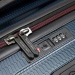 Traveler's Choice Maxporter II Polycarbonate Hardside Trunk with Spinner Wheels, Navy, 28-Inch Medium Trunk