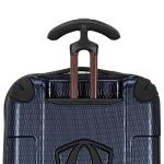 Traveler's Choice Maxporter II Polycarbonate Hardside Trunk with Spinner Wheels, Navy, 28-Inch Medium Trunk