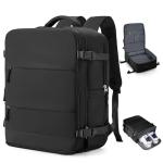 coowoz Large Travel Backpack Carry On for Women Man Black Waterproof Gym Backpack with Laptop Compartment Mochila de Viaje Teacher Personal Item Backpack Rucksack Airplane Accessories Must Haves