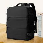 coowoz Large Travel Backpack Carry On for Women Man Black Waterproof Gym Backpack with Laptop Compartment Mochila de Viaje Teacher Personal Item Backpack Rucksack Airplane Accessories Must Haves