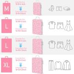 Lemoobolsa 4 Set Compression Packing Cubes For Travel Bags Organizer For Luggage Suitcase Organizer, Compression Bags For Travel Accessories Luggage Storage Set (4 Pcs, Pink Leoparda)