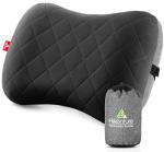 Hikenture Camping Pillow with Removable Cover - Ultralight Inflatable Pillow for Neck Lumbar Support - Upgrade Backpacking Pillow - Washable Travel Air Pillows for Camping, Hiking, Backpacking (Black)