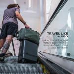 NOMATIC Travel Pack - 20L Water Resistant Laptop Bag - TSA-Ready Expandable Olive Backpack