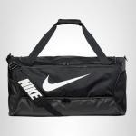 Nike Unisex Brasilia 9.5 Training Duffel Bag (Large, 95L), Black/Black/White, MISC