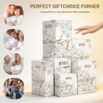 BOYATU Travel Makeup Bag Organizer Cosmetic Bag: 3 Pcs Set Make up Bags for Women with Handle - Waterproof Vegan Leather Toiletry Bags Travel Essentials Pouch with Compartments (01-Black)