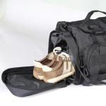 APRILBAY Duffel Bag – Heavy Duty Tactical Gym Bag for Men, Splashwater-Proof Weekender Travel Bag for Basketball, Football, Soccer, Hiking, and Hunting (Black)