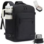 LOVEVOOK 40L Carry on Backpack, Large 17 Inch Travel Backpack for Women Men, Personal Item Bag Airline Approved with 3 Packing Cubes, Hiking Backpack Waterproof Weekender Essentials Casual Daypack