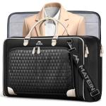 MATEIN Carry On Garment Bags for Airplanes, Travel Garment Bags for Women Up to 5 Suits with Aroma Pads & USB Port, Convertible Wrinkle Free Hanging Suit Carrier with Shoe Compartment Fit 15.6" Laptop