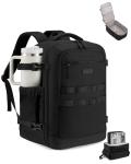 LOVEVOOK 40L Travel Backpack for Women & Men, TSA Approved Carry On Backpack with 3 Packing Cubes, Waterproof Personal Item Bag Fits 17" Laptop, Weekender Essentials Overnight Backpack for Trip