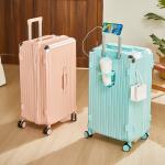 Luggage 20 inch |Cup Holder/Waterproof multifunctional Suitcase Hand Carry Large Capacity Universal Wheel Simple Suitcase