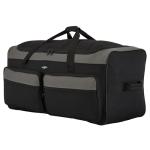 Travelers Club 36" Asgard 3-Wheel Rolling Duffel Bag, Black