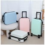 20 Inch Lightweight Hardshell Suitcase Large Capacity Sleek Solid Color Durable Trolley Case Travel Luggage for Adults