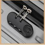 20 Inch Lightweight Hardshell Suitcase Large Capacity Sleek Solid Color Durable Trolley Case Travel Luggage for Adults