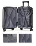 20 Inch Lightweight Hardshell Suitcase Large Capacity Sleek Solid Color Durable Trolley Case Travel Luggage for Adults