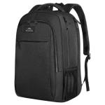 MATEIN Extra Large Travel Backpack, TSA Friendly 18.4 Inch Laptop Backpack with USB Charging Port, Anti Theft Flight Approved Business Work College Computer Big Bag for Women Men, Black