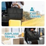 Travel Garment Bag with Zipper Pocket, Suit Bag for Suits, Dresses, Coats