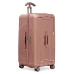 Traveler's Choice 26" Pink Rose Spinner Luggage