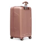 Traveler's Choice 26" Pink Rose Spinner Luggage