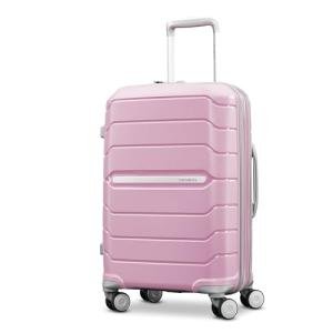 Samsonite Freeform Hardside Carry-On Luggage with Spinner Wheels - Hardshell Suitcase - TSA, Airline-Approved - Expandable Hard Shell, Smooth Rolling Wheels for Lightweight Travel - Pink Rose