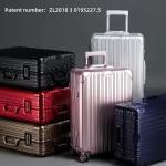 High Quality 100% Aluminum-magnesium alloy material 20/24/26/29 size travel Luggage Spinner brand Travel Suitcase