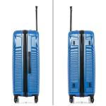 DUKAP INCEPTION Luggage with Spinner Wheels | Durable Lightweight Hardside Suitcase, Travel Bag with Handle and Trolley, 28-Inch Large Checked Luggage | Blue