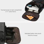 G-FAVOR 40L Travel Backpack, Vintage Canvas Rucksack Convertible Duffel Bag Carry On Backpack Fit for 17.3 Inch Laptop Bag