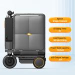 Smart  Airwheels Rideable Electric Suitcase Motorized Luggage USB Port Aluminum Frame Carry on with Battery