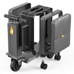 Smart  Airwheels Rideable Electric Suitcase Motorized Luggage USB Port Aluminum Frame Carry on with Battery