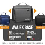 Travel Toiletry Bag for Men and Women - (10.6”x10.6”x3.2”) Large Hanging Toiletry Organizer - Waterproof Hygiene Bag with Metal XXL Swivel Hook, with Sturdy Zippers and 19 Compartments for Toiletries