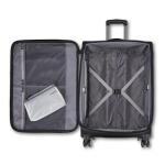 Samsonite Ascella 4 Medium Checked Luggage - Black