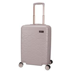 Jessica Simpson Aris 20"Expandable 8-Wheel Spinner Carry On Luggage Suitcase, Adobe Rose