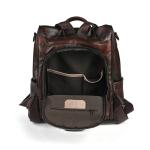 2026 New Vintage Backpack, Hand Rubbed Color Travel Bag, Large Capacity School Bag for Daily Commute