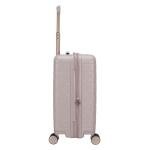 Jessica Simpson Aris 20"Expandable 8-Wheel Spinner Carry On Luggage Suitcase, Adobe Rose