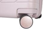 Jessica Simpson Aris 20"Expandable 8-Wheel Spinner Carry On Luggage Suitcase, Adobe Rose