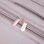 Jessica Simpson Aris 20"Expandable 8-Wheel Spinner Carry On Luggage Suitcase, Adobe Rose