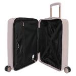 Jessica Simpson Aris 20"Expandable 8-Wheel Spinner Carry On Luggage Suitcase, Adobe Rose